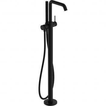 Rubinetto a pavimento Hansgrohe Tecturis S per vasca nero opaco 73440670