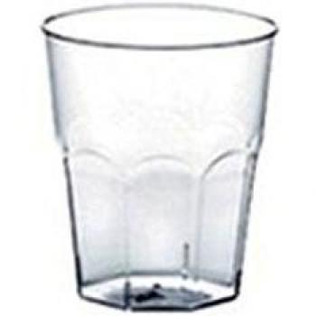 Bicchieri Cocktail con capacità di 50cc, modello standard, in plastica trasparente, per 50 pezzi