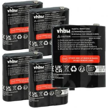 Motorola KEBT-071-C 1300 mAh NiMH Walkie‑Talkie Battery Set