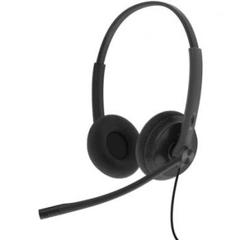 Cuffie Yealink UH34 Lite Duo con Connessione USB‑A – Nero