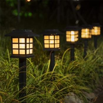 Solar-Rampenlicht für den Garten