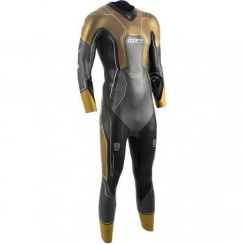 Traje de neopreno Zone3 Vanquish-X Edición Limitada Negro Dorado - SM