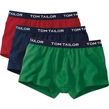 Tom Tailor Boxer Blu Navy – Verde Erba – Rosso Carmine