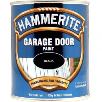 Hammerite Garage Door Enamel Black 750Ml