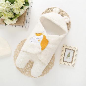 Baby Girls & Boys Cartoon Blanket Jumpsuit