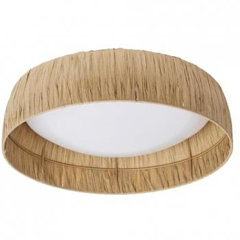 Ledvance - Bambus-Papier-Deckenlampe 400mm 18W in Braun