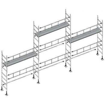 Echafaudage Faitage 7m x 9m P Galvanisé