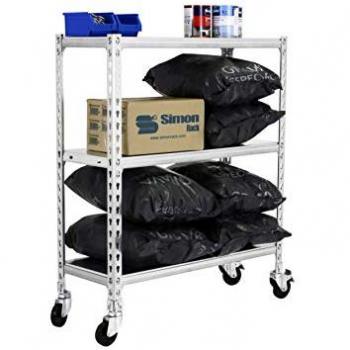 Simonrack Étagère Réglable Métallique Galvanisée Durable