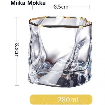 Vaso Arcoíris de Cristal para Bebidas