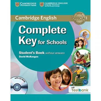 Complete Key Schools Sb/Cd Rom/Testbank - [Livre en VO]