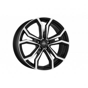 DEZENT TV DARK Black/Polished 17 Zoll-Felge