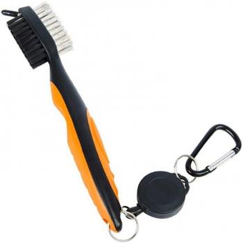 Dual-Sided Golf Brush for Grooves
