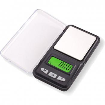 Balanza electrónica de bolsillo 500g 0,01g/0,1g para oro
