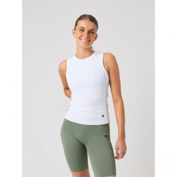 Blusa de tirantes Björn Borg Ace Pocket ribeteado – Blanco