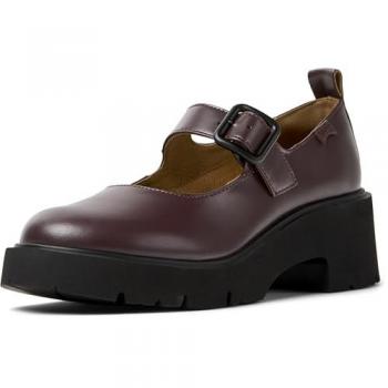 Balerinas Camper Milah para mujer - Piel granate, Talla 36