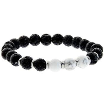 Bracciale Agato Lavica-Howlite MINK52