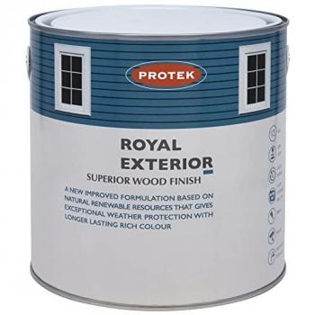 Protek Royal Exterior Paint, Black 2.5L