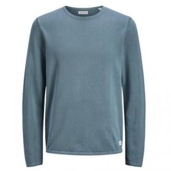 Jack & Jones Round-neck Knitwear Male M Blue