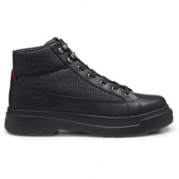 HUGO Herren Schnürschuhe Urian 50552644 Schwarz