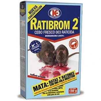 RATICIDA CEBO FRESCO 150 G