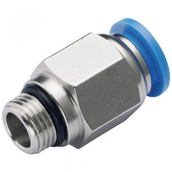 TRU COMPONENTS Straight Connector PC12-G04