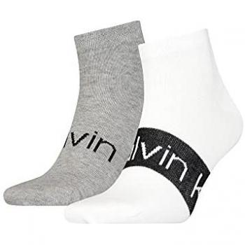 Pánské ponožky Calvin Klein - sada 2 párů, šedé a bílé