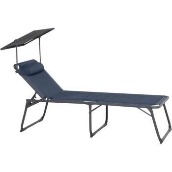 Siena Garden Liegestuhl 200 cm – Premium Blue AirMesh