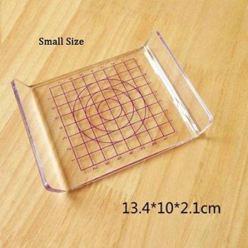 Plaque de pression en acrylique pour bricolage alimentaire S/L