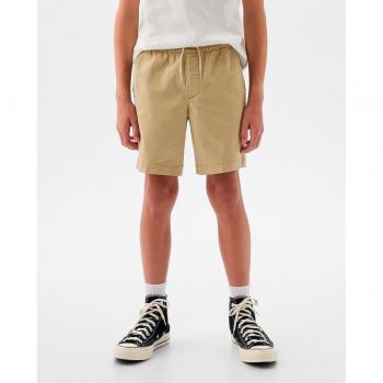 Bermuda de Twill Beige para Niños