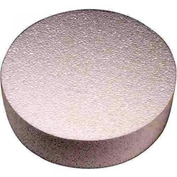 Styropor‑Kugelschale Rayher Ø 25 cm × 7 cm – weiß gemischt