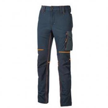 U-power PANTALONE WORLD TAGLIA L COLORE BLU IN TESSUTO STRECH 140 g SLIM FIT