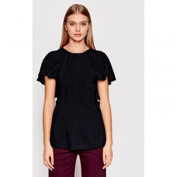 Victoria Victoria Beckham Drapierte Bluse Schwarz