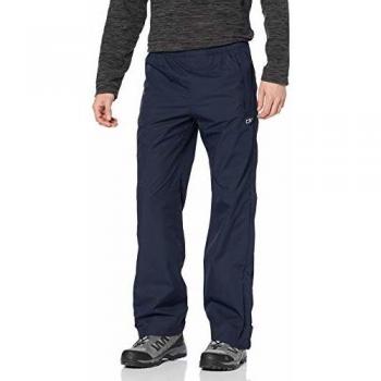 CMP Herren Regenhose, Black/Blue, XS, 39X6627