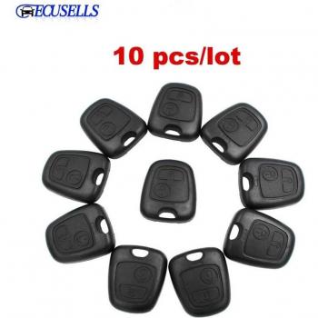 10 Pcs/Lot Smart Key Shell for Peugeot 206/307/207 and Citroen C2