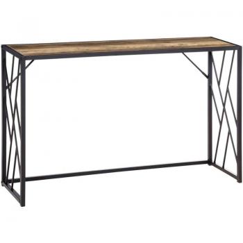 Consolle Salotto Metallo-Legno 120x35x75 cm