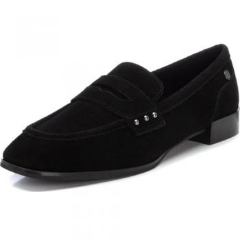 Mocasines de mujer Carmela de piel y tacón plano