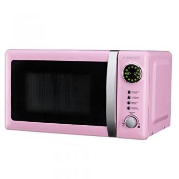 Microondas Jocel JMO001320, 20 Litros, Rosa, 800 w