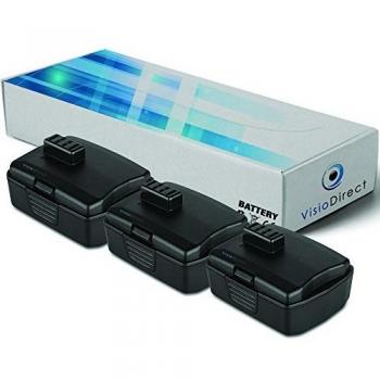 Ensemble de 3 batteries Ryobi CS-1201 2000mAh 12V