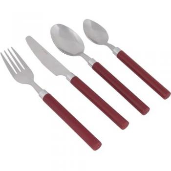 Bo-Camp Outdoor Besteckset aus Edelstahl und Kunststoff