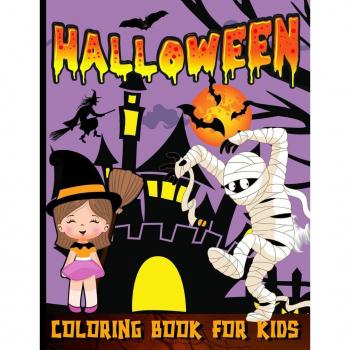 Halloween Coloring Book For Toddlers