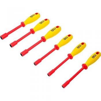 Set di cacciaviti e chiavi a bussola per elettricisti esagonale 5,5 - 12 mm 6 pz