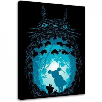 Tela Gatto Grotta Blu 40x60