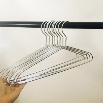 Thick Aluminum Alloy Seamless Clothes Hangers - 5/10 Pcs, Anti-Slip, Windproof