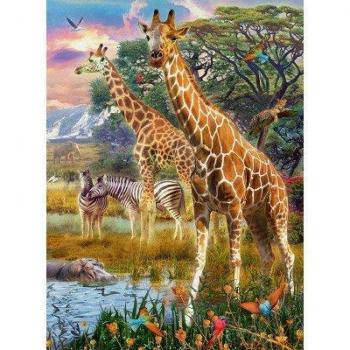 Bunte Savanne Puzzle 150 Teile XXL