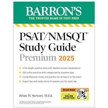 PSAT/NMSQT Premium Study Guide: 2025: 2 Practice Tests + Comprehensive Review + 200 Online Drills