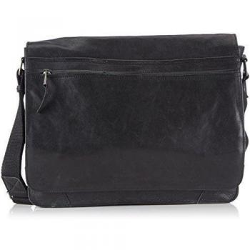 Bolso bandolera Cinque Lorenzo Business-Crossover para hombre, negro 9000, 40x30x11 cm