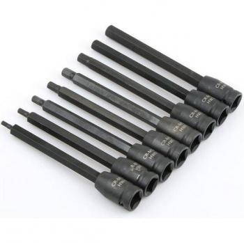 1/2 Inch Impact Socket Hex Bit Set H4-H12