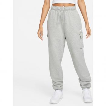 Nike Sportswear Club Fleece Mid Rise Oversized Cargo Pants Women's - Gray / White