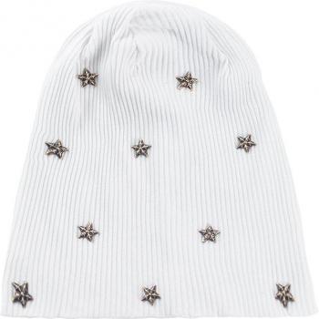 Geebro Women Star‑Ribbed Cotton Beanie