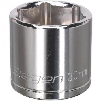 Sealey S0664 WallDrive® Socket 30mm 1/2Sq Drive